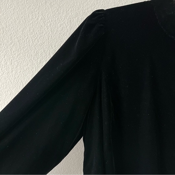 NWT & Other Stories Velvet Crystal Button Mini Dress 10 Holiday Cocktail NYE - Picture 12 of 16